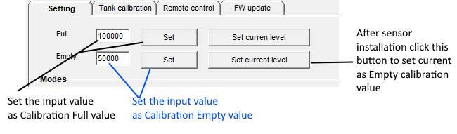 DB-2 calibration interface